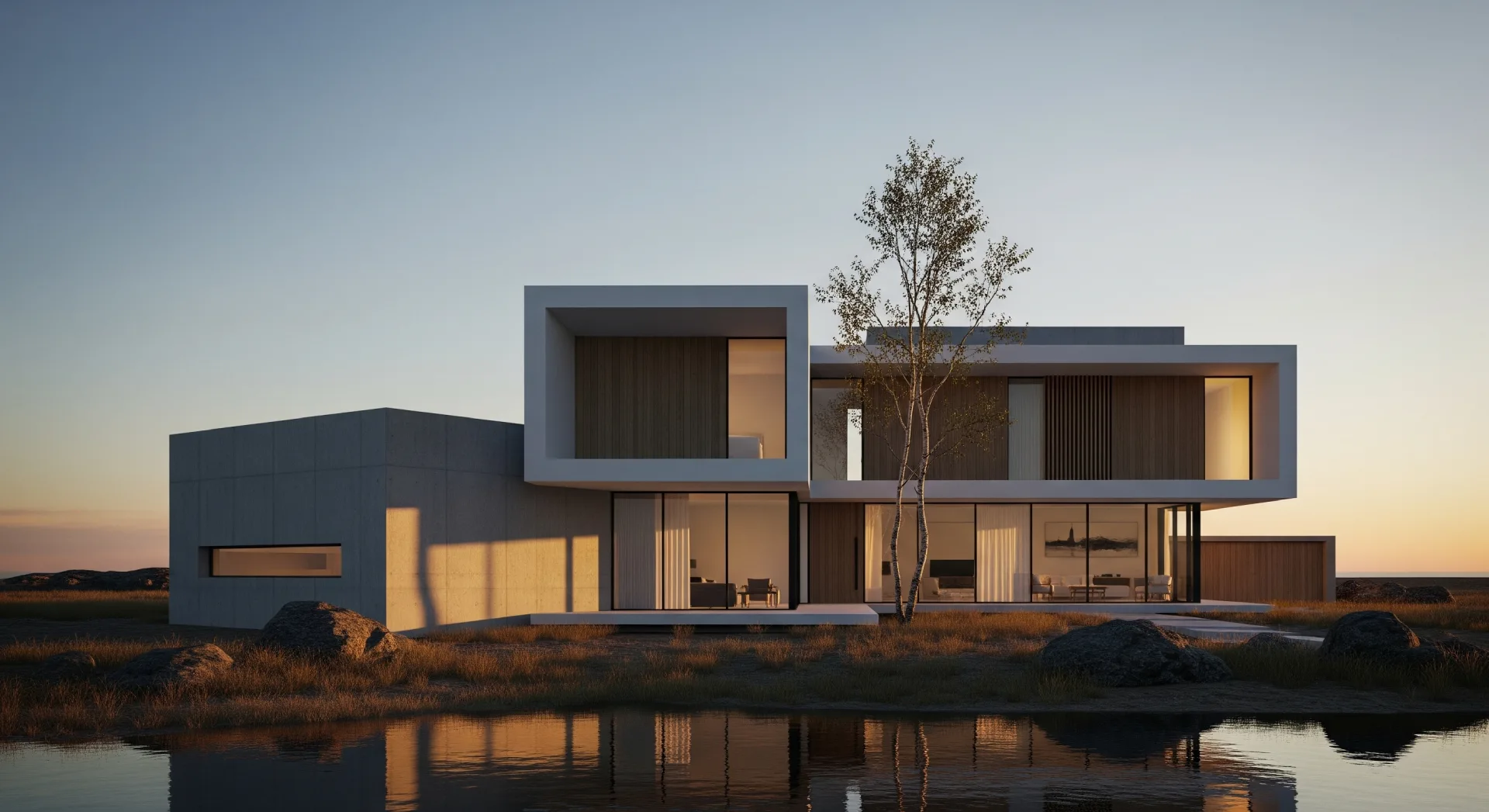 L’Art de la Simplicité _ Explorer l’Architecture Minimaliste