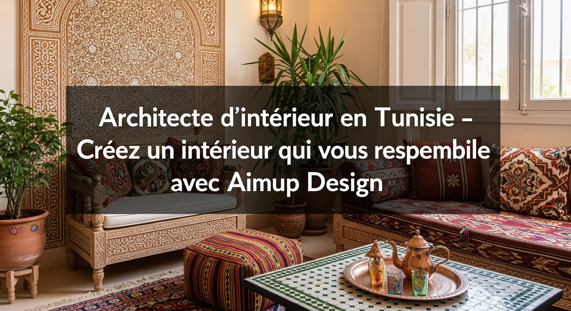 Architecte d’intérieur en Tunisie – Créez un intérieur qui vous ressemble avec Aimup Design
