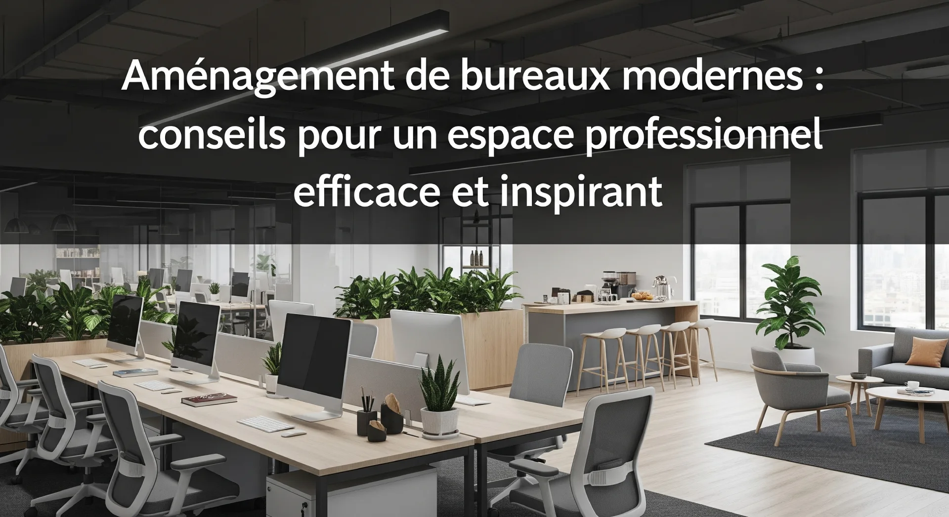 Aménagement de bureaux modernes _ conseils pour un espace professionnel efficace