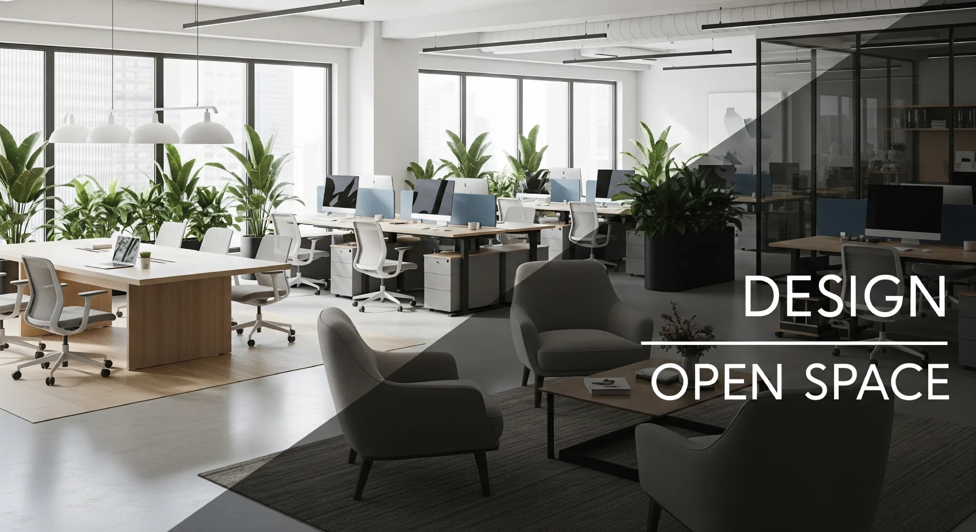 Design Open Space _ l’art d’aménager un espace de travail moderne et inspirant