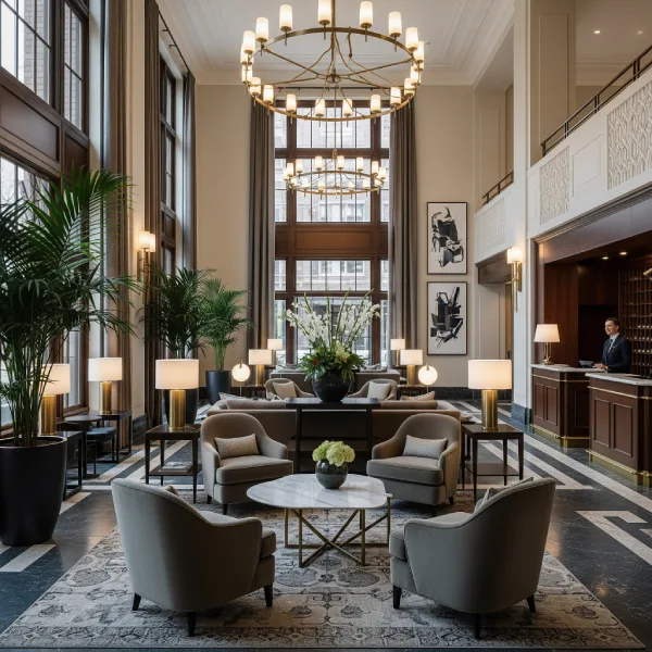 Décoration Intérieure d’Hôtels en Tunisie