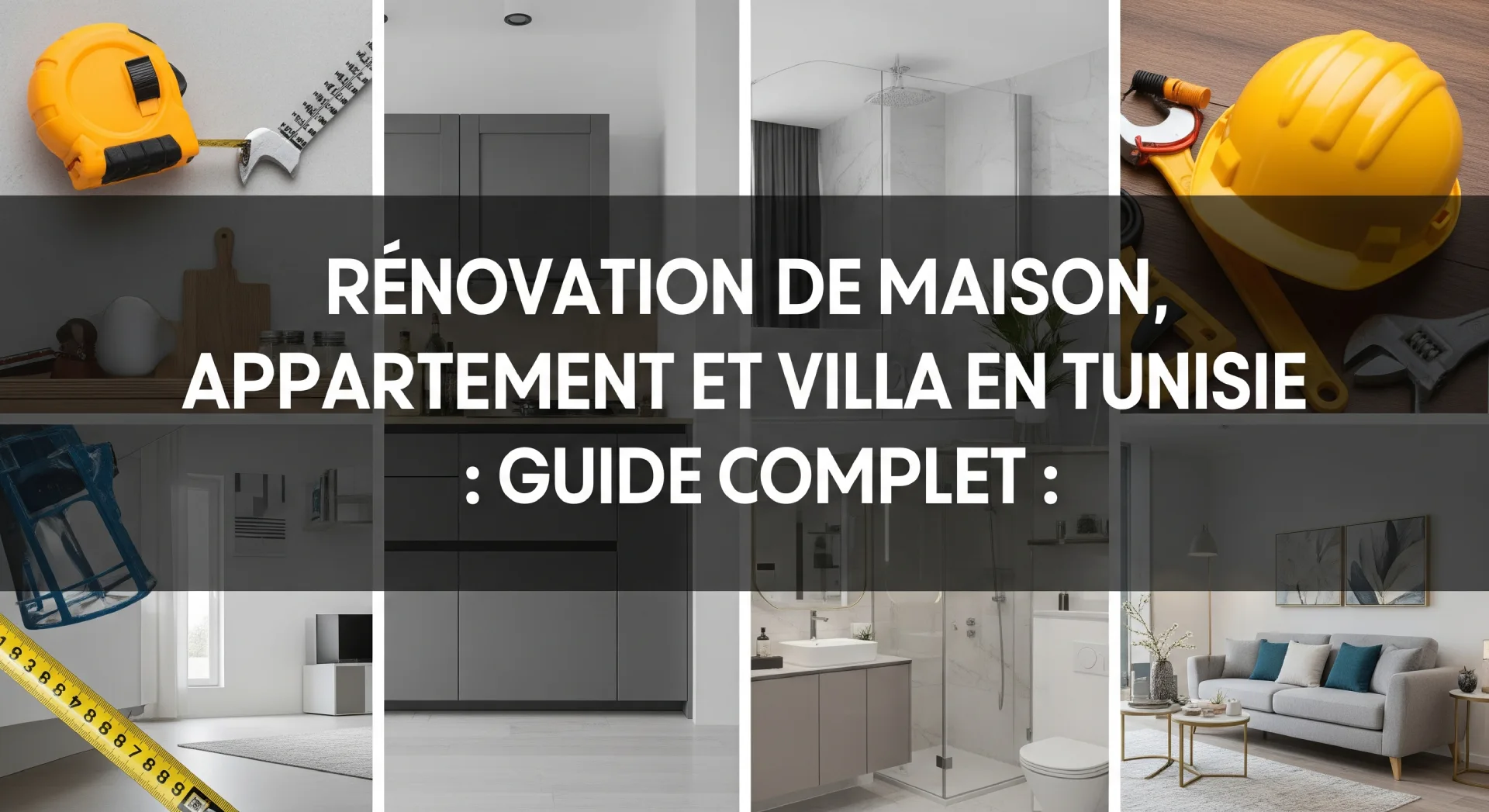 Rénovation de Maison, Appartement et Villa en Tunisie _ Guide Complet 2026