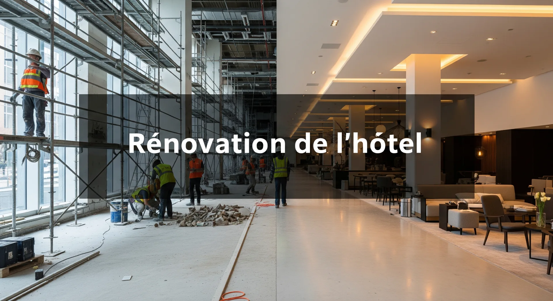 Rénovation d'hôtel en Tunisie Design & Architecture